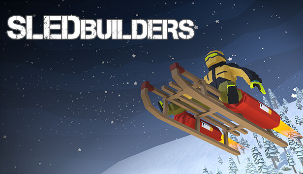 Sled Builders — a hand-welded sled racing down a snowy slope